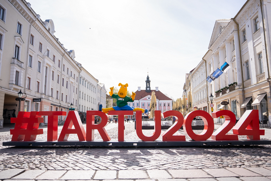 Rathausplatz von Tartu, Foto: Limpa-18/Tartu2024 