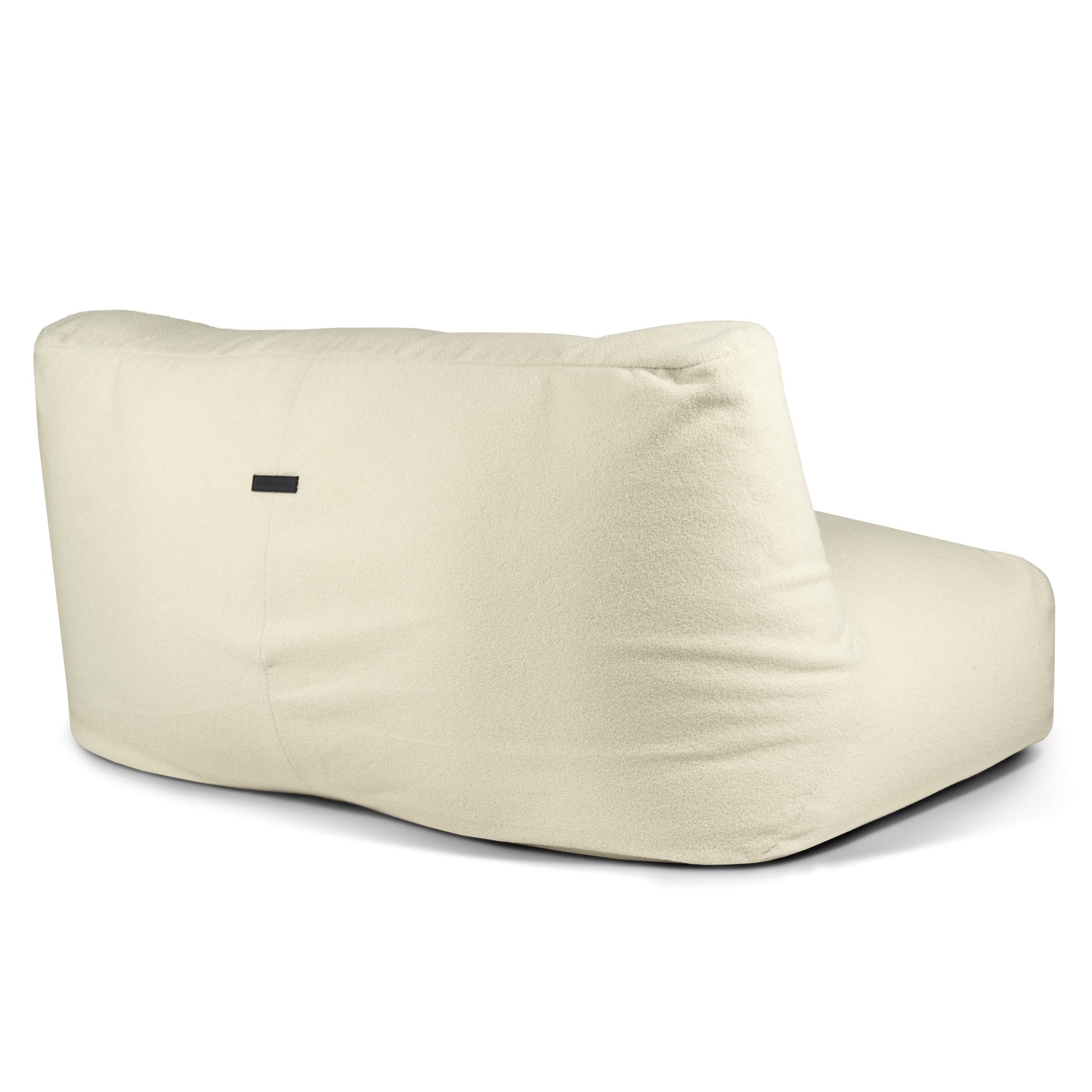 Sitzsack-Sofa TUBE 160 mit Stoff Teddy des litauischen Herstellers Slowdown